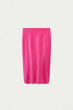 ZARA X MARISA BERENSON ОДНОТОННОЕ ПАРЕО ИЗ СМЕСИ ПОЛИАМИДА, ЦВЕТ ФУКСИИ