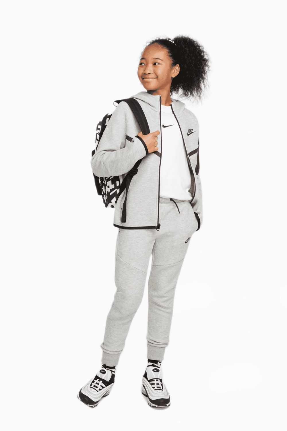 Штаны Nike Sportswear Tech Fleece Junior - серый