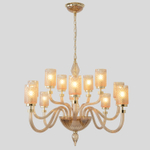 Люстра Crystal Lux SILVESTRO SP12 AMBER