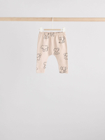 Лонгслив и легинсы в комплекте для малышей Next E48-113, 3 шт., Бежевый, Серый