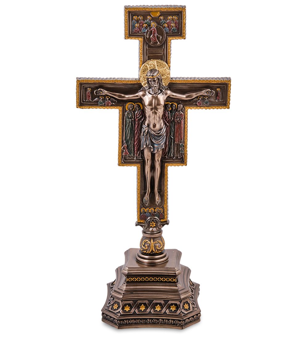 Veronese WS-1303 Статуэтка «Распятие Сан-Дамиано»