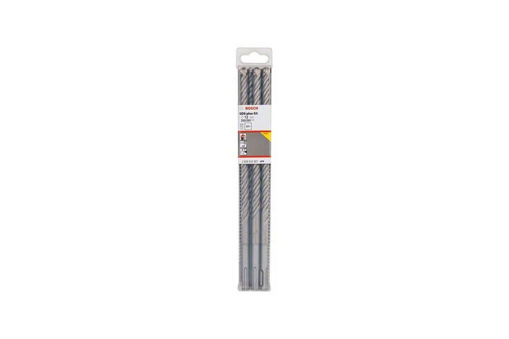 Сверло SDS-Plus BOSCH SDS plus-5X, 12x200x260 (set10 - цена указана за штуку)