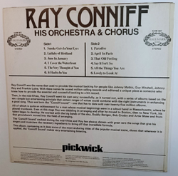Ray Conniff And His Orchestra and Chorus Ray Conniff, His Orchestra and Chorus (UK)