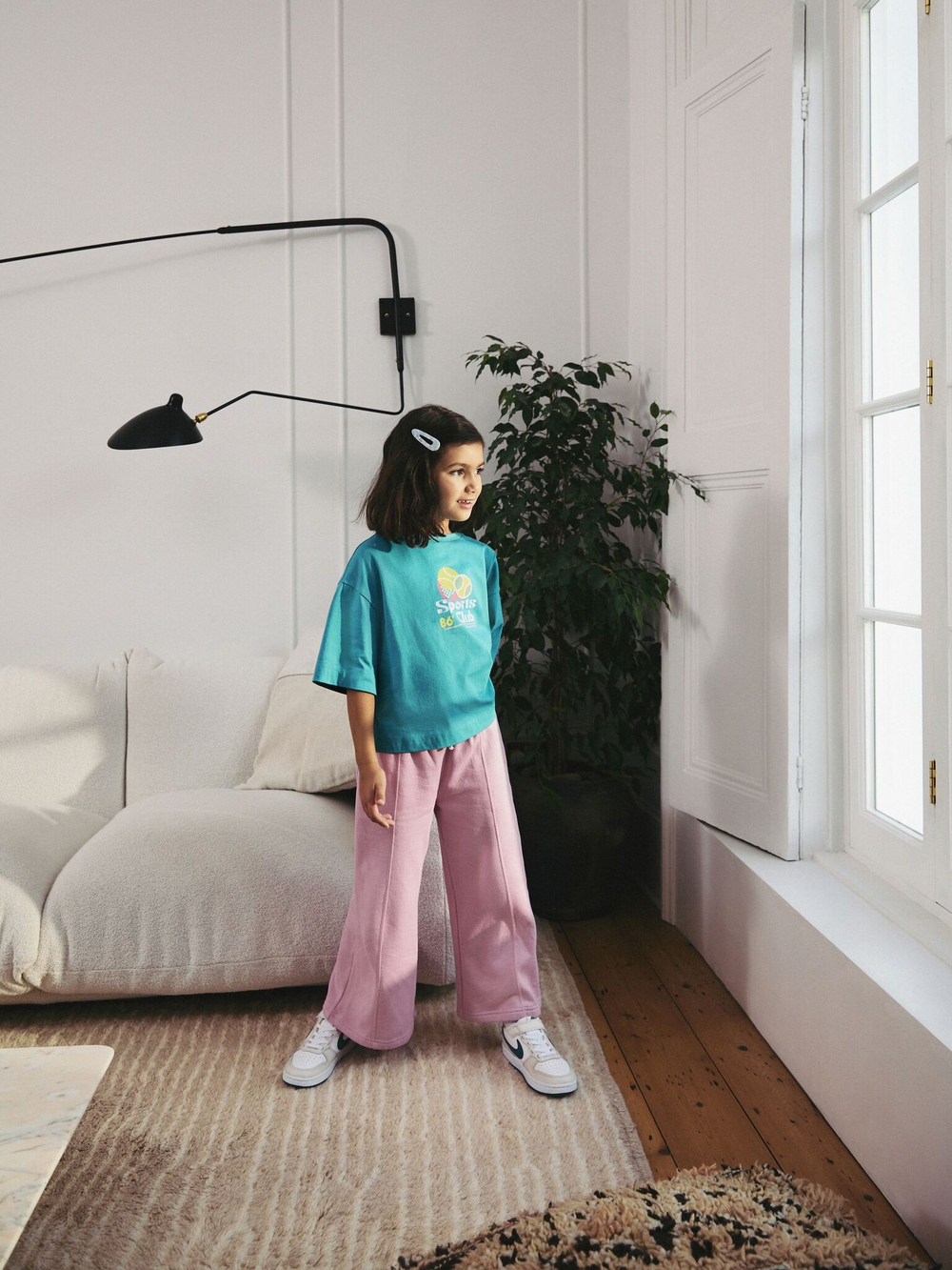 Футболка для девочки Next E44-408, Ярко-голубой