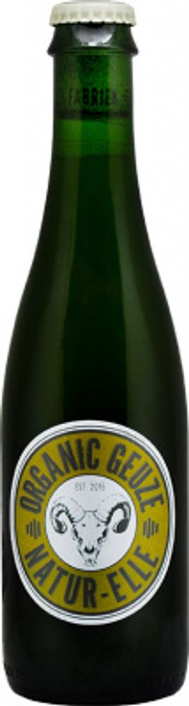 Пиво Ламбик Фабрик Органик Гёз Натюр-Эль / Lambiek Fabriek Organic Geuze Natur-Elle 0.375л - 1шт