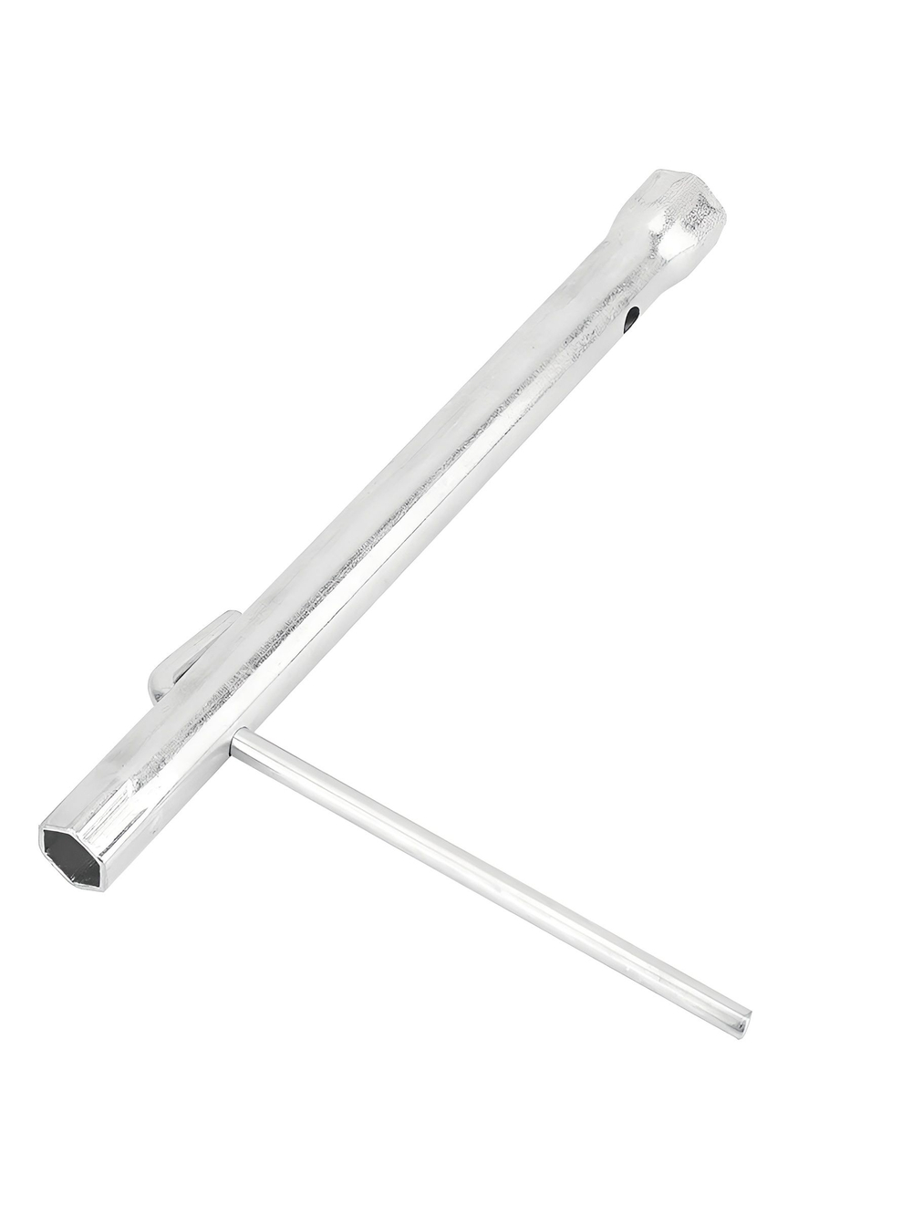 Свечной ключ на 16х21 мм трубчатый двусторонний удлиненный , 19,5 см