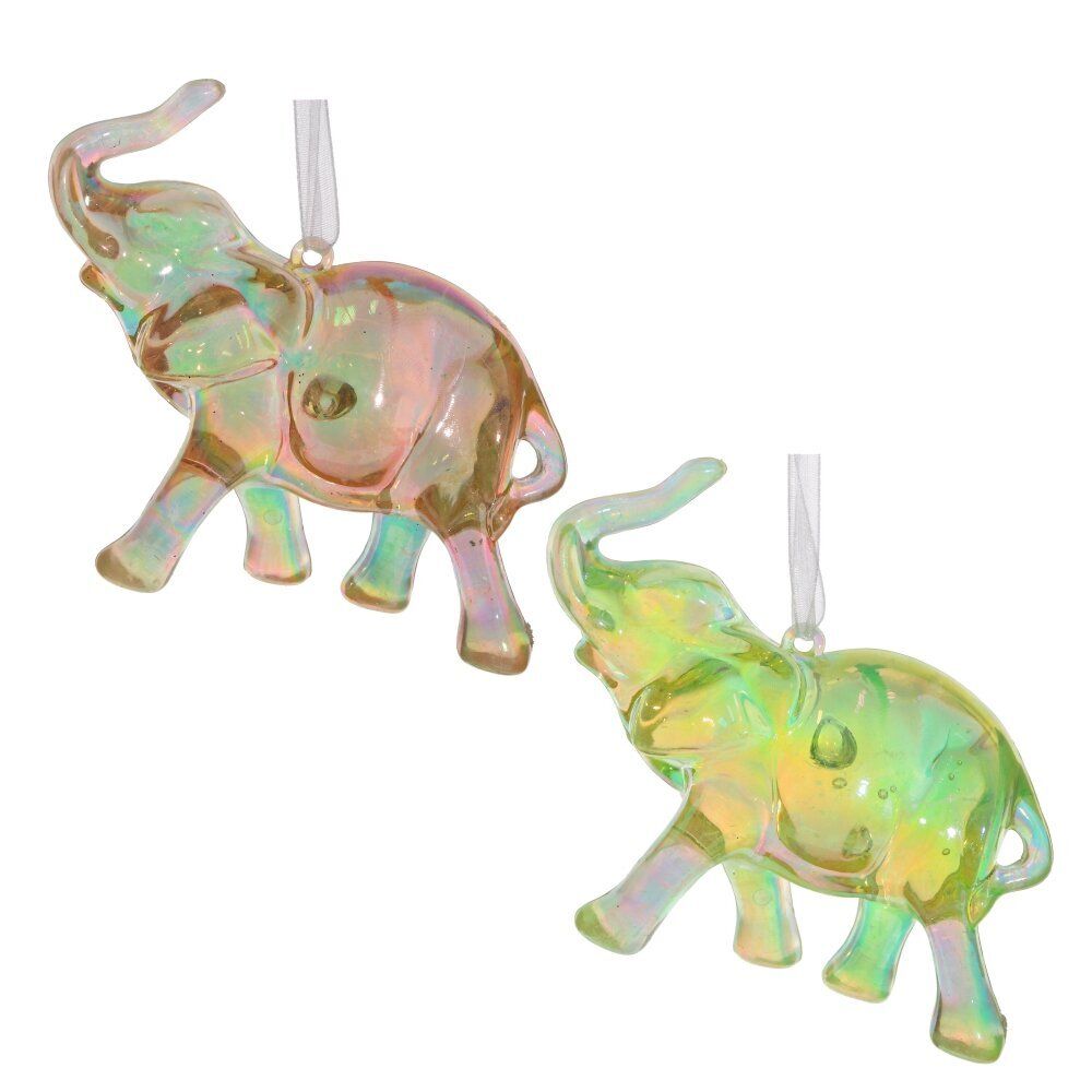 GAEM Украшение новогоднее "Слон", L9,5 W3 H8 см, 2в.