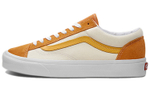 Vans Style 36 suede orange soft drink lightweight breathable low-top sneakers for men and women with the same orange and white stitching