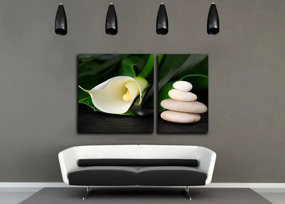 Модульная картина "Камушки"