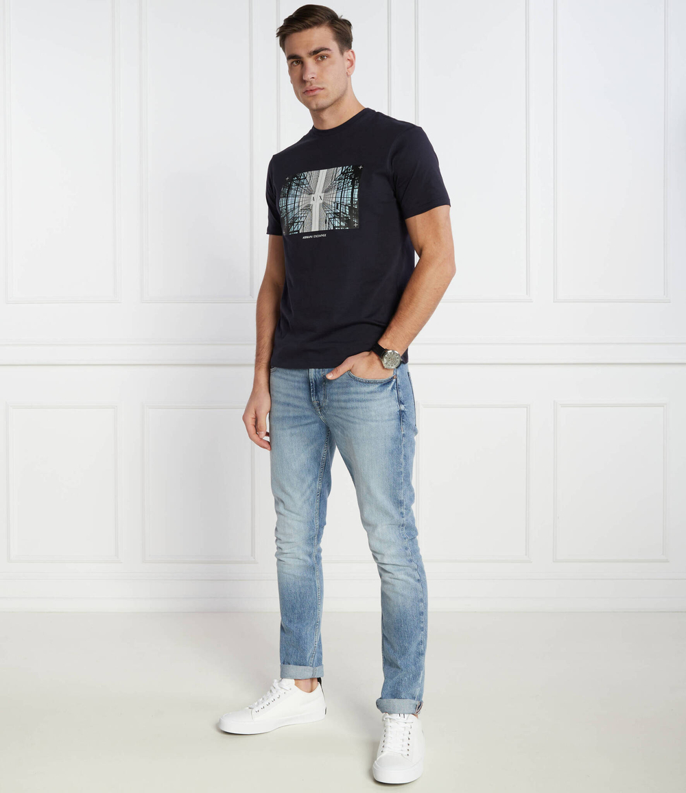 Футболка Armani Exchange - темно-синий(3DZTHV ZJBYZ)