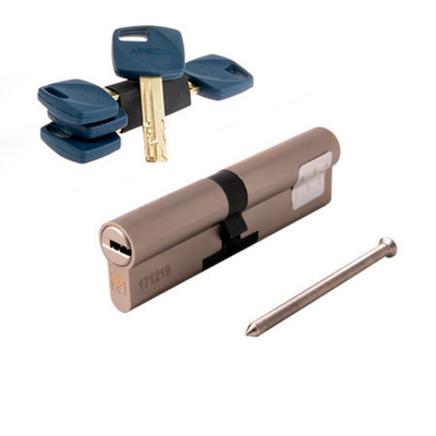 Цилиндр Апекс Premier XR-110(50/60)-NI кл/кл хром (4класс, 1.6млн секр)