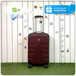 Маленький чемодан LUIYDA, Бордовый, S+