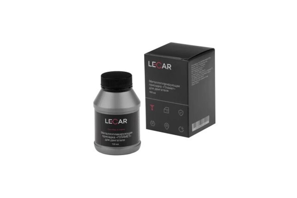 Присадка в двигатель 100 мл /металлоплакирующая/ для двигателя (LECAR)