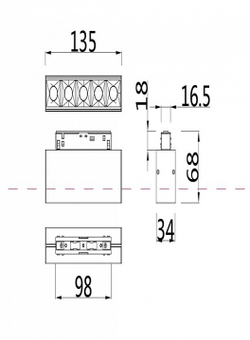 Трековый светильник Maytoni Technical TR014-2-10W3K-B