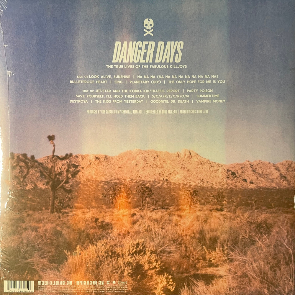 My Chemical Romance ‎– Danger Days: The True Lives Of The Fabulous Killjoys (Европа 2011г.)