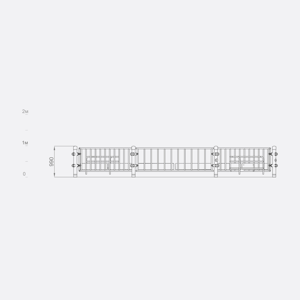 Игровая конструкция «FO-02.05» для детских площадок