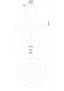 Подвесная люстра Arte lamp