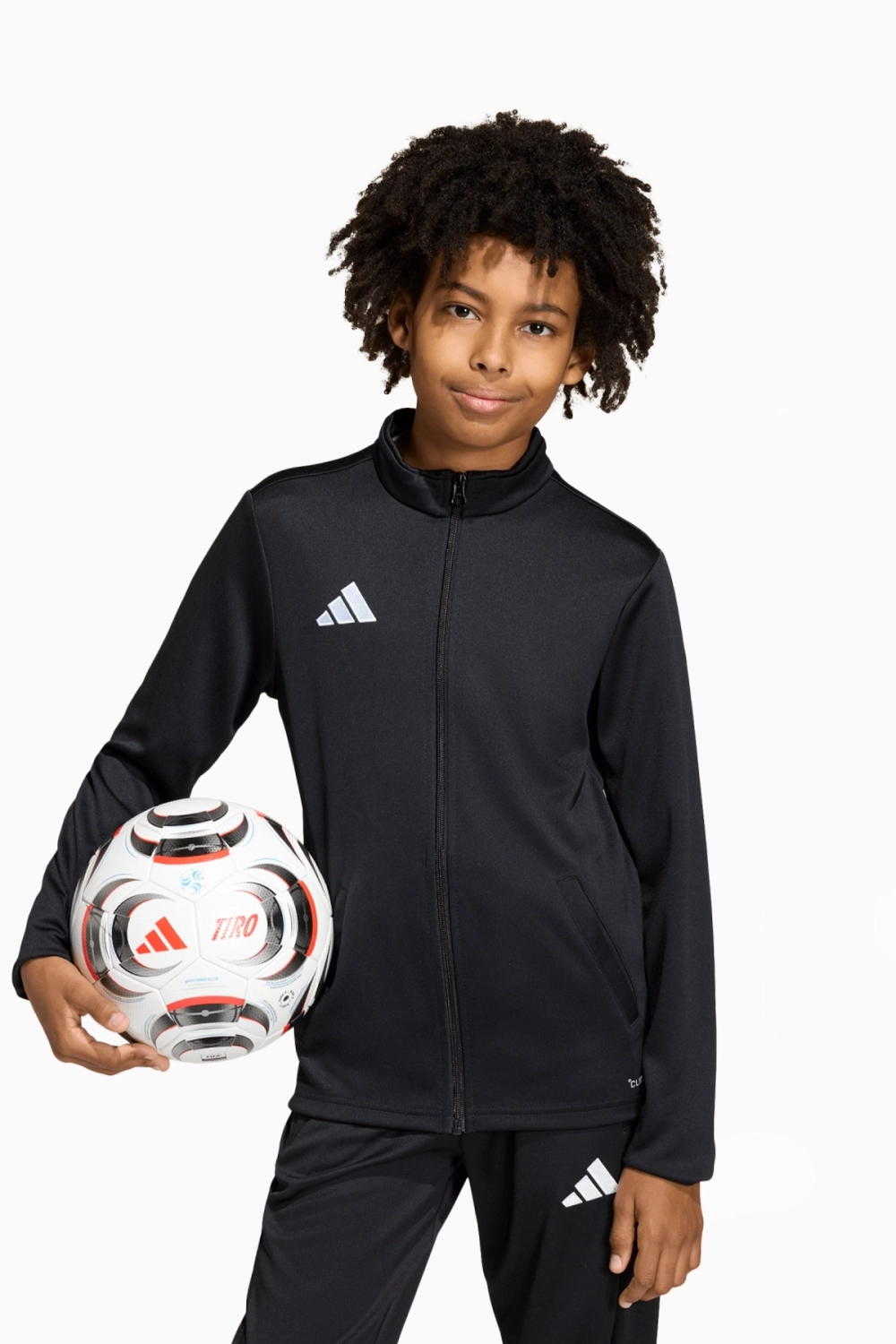 Кофта adidas Entrada 26 Track Junior - черный