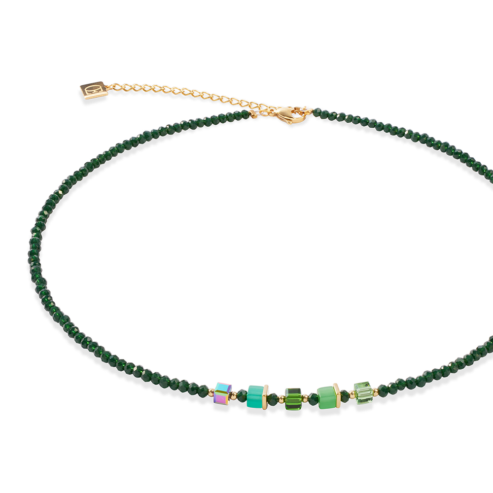 Колье Coeur de Lion Green 4464/10-0500