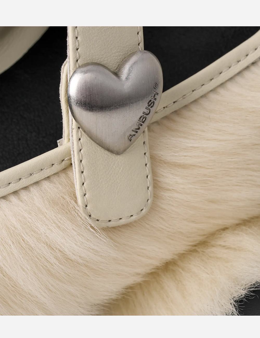 AMBUSH x UGG Mary Jane White Fur (1172910-WHT)