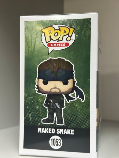 Фигурка Funko POP! Games Metal Gear Solid 3 Naked Snake (1053) 84926 / Фигурка Фанко ПОП! по мотивам игры "Metal Gear Solid 3: Snake Eater", Снейк