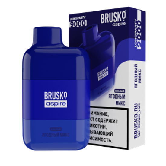 ОЭС (М) BRUSKO LONGPARTY 9000 Ягодный Микс