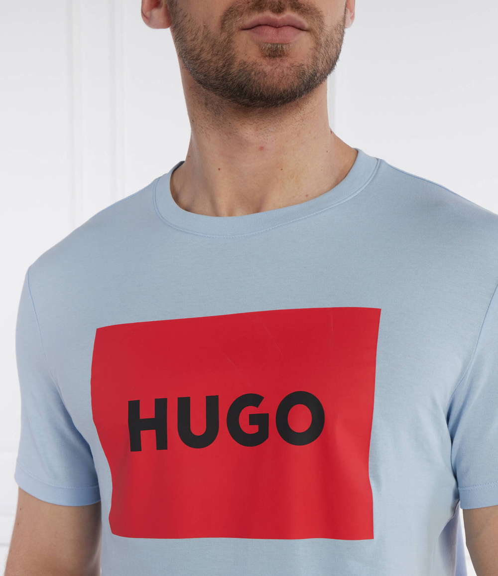 Футболка Dulive222 HUGO - голубой(50467952)
