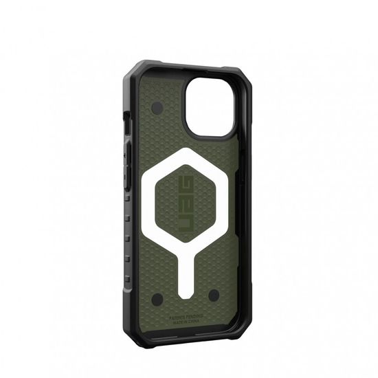 Чехол с поддержкой MAGSAFE Uag Pathfinder для iPhone 15 6.1", цвет оливковый (Olive)