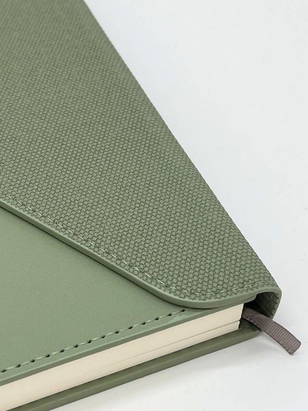 Блокнот А5 конвертом 96 л  в линейку зеленый (30579-2)