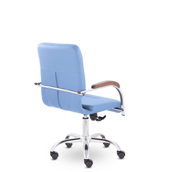 Кресло Самба Люкс GTP TG СН D8 S-0420 (светло-голубой)