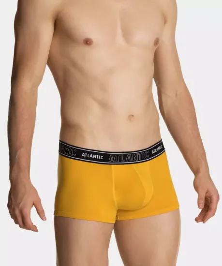 Трусы мужские боксеры Atlantic Magic Pocket MH-1191, желтые