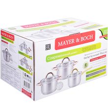 Набор кастрюль Mayer&amp;Boch 28814 6 пр.