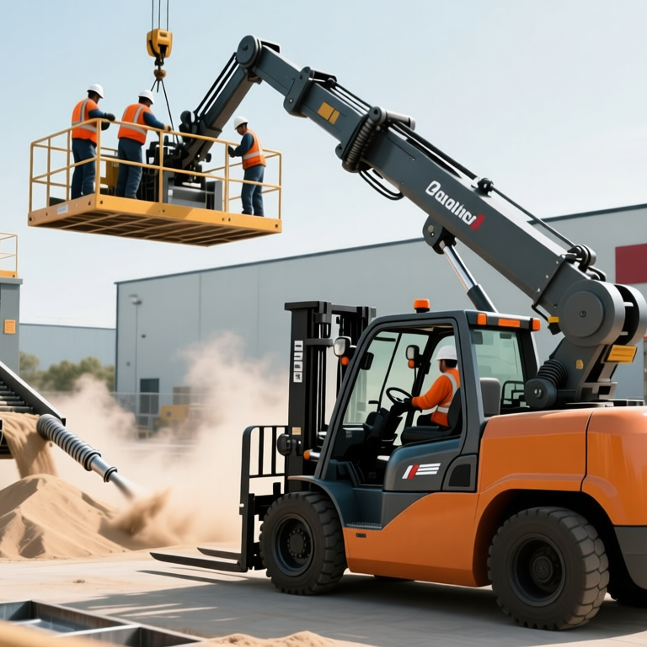 От пескоструя и покраски, до высотных работ — всё в одном месте!