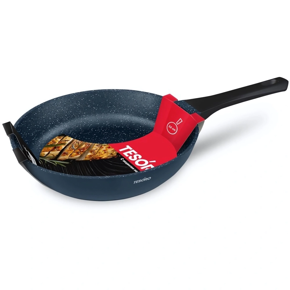 Сковорода 26*6см «Tesoro» Florence total blue TF1626tb