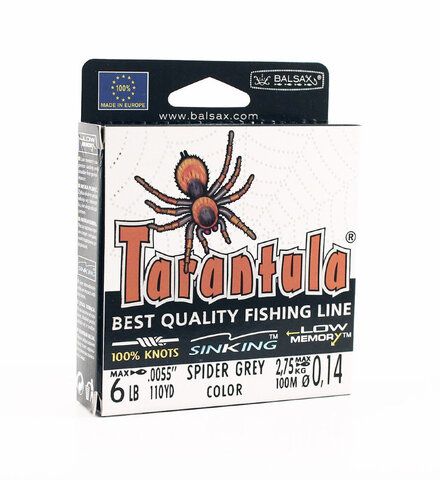 Рыболовная леска Balsax Tarantula Box 100м 0,14 (2,75кг)