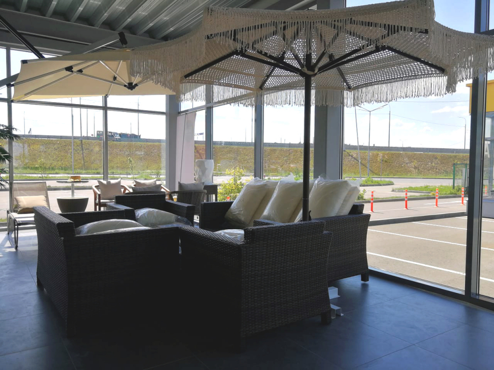 Комплект плетеной мебели Fantasy, коричневый, бежевый