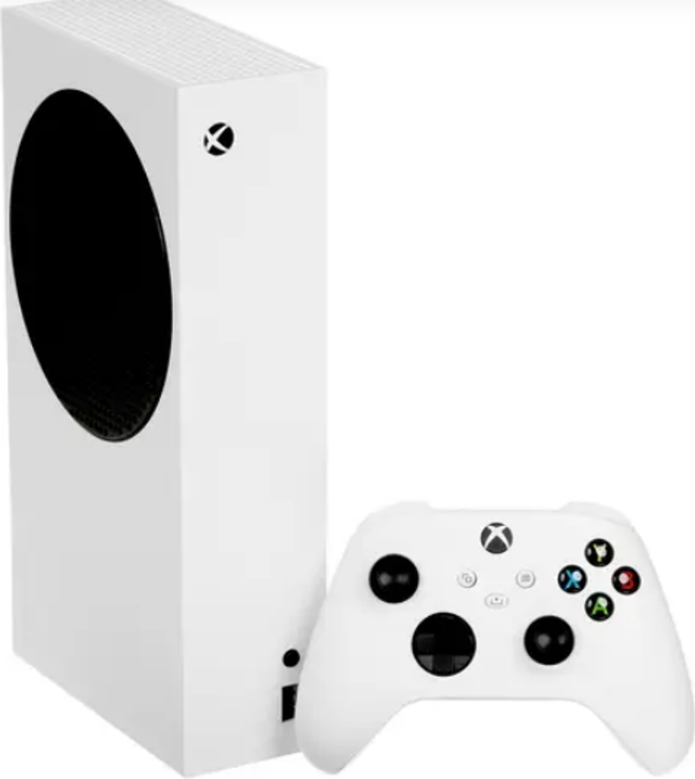 Игровая приставка Microsoft Xbox Series S 512 ГБ SSD, без игр, белый/черный