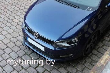 Сплитер переднего бампера VW Polo 5 6R