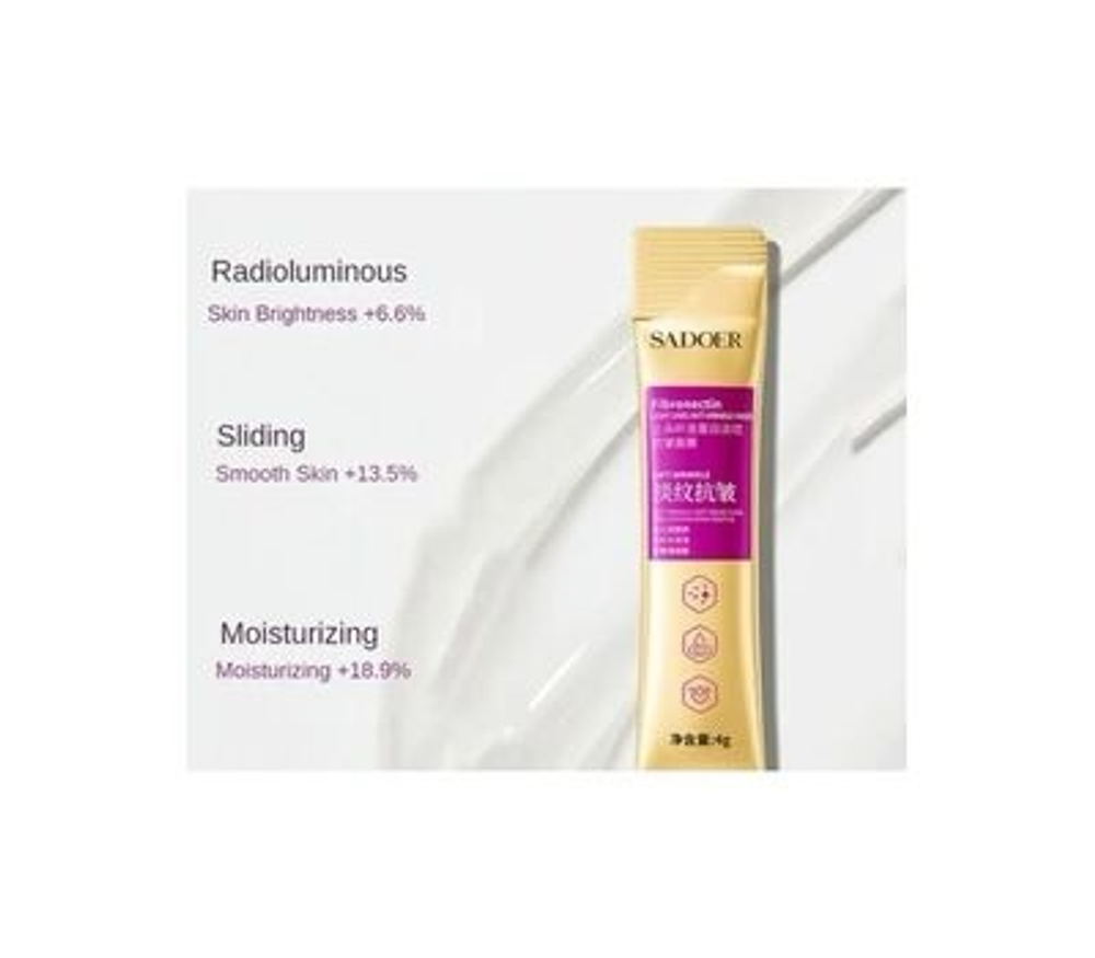 АНТИВОЗРАСТНАЯ НОЧНАЯ МАСКА ДЛЯ ЛИЦА ПОДТЯГИВАЮЩАЯ SADOER (Саше 4 ml)