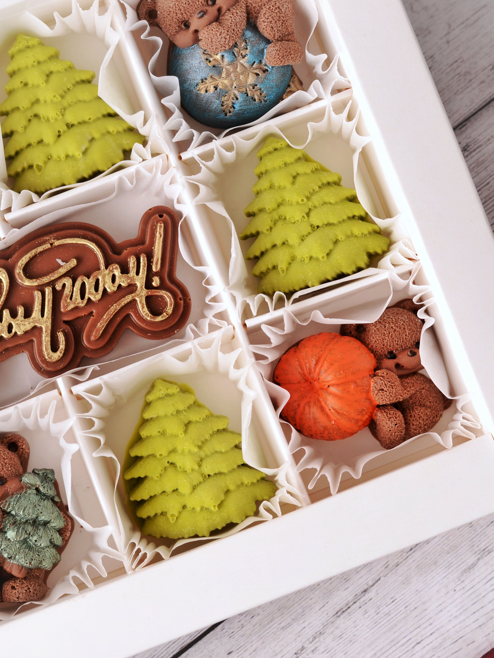 Сладкий подарок "С новым Годом" #10 / Конфеты ручной работы