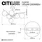 CL242163 RONNY Люстра