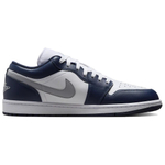 Jordan 1 Low Wolf Grey Midnight Navy