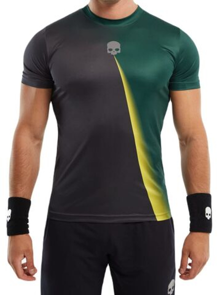 Мужская теннисная футболка Hydrogen Shade Tech T-Shirt - зеленый
