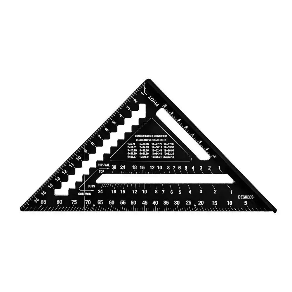 Угольник КОБАЛЬТ столярный многофункциональный 177*250мм