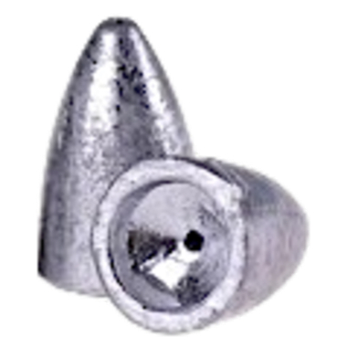 Груз Скользящий AMFishing Пуля 16г 5шт для техасской оснастки Неокрашенный