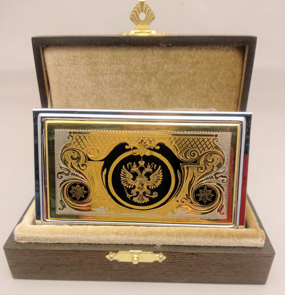 Визитница "Герб РФ" №45