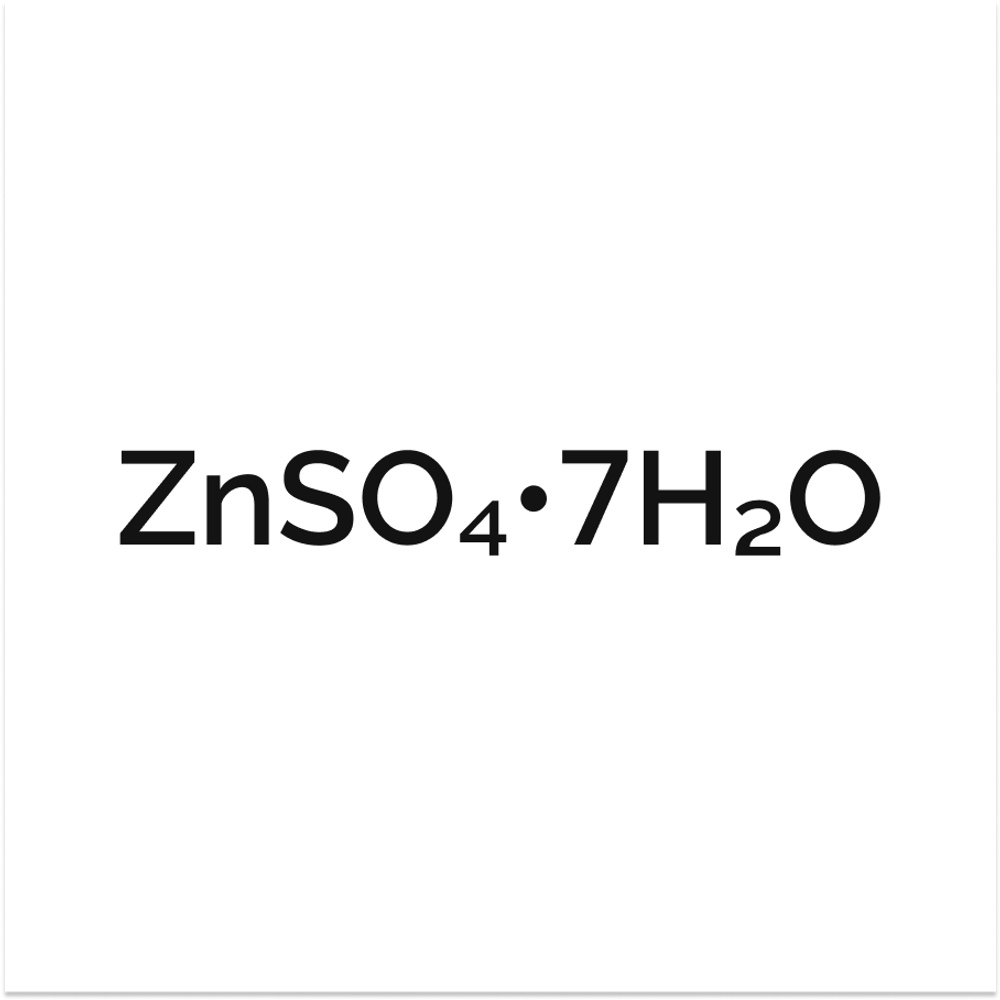 цинк сернокислый 7-водный формула