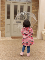 Дождевик с хлопковой подкладкой для девочки Next E25-119, Розовый