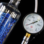 Реактор стеклянный лабораторный S212-100L с рубашкой, 100 л