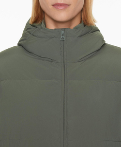 Oysho Водоотталкивающая куртка с подкладкой PrimaLoft®, темный хаки